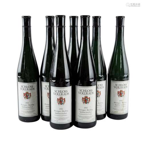 SCHLOSS VOLLRADS 7 Flaschen RHEINGAU RIESLING 1994