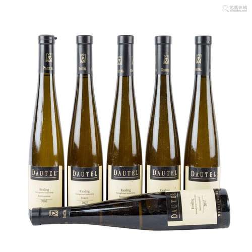 DAUTEL 6 Flaschen BÖNNIGHEIMER SONNENBERG EISWEIN 2006 (1), ...