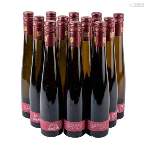 GLASER HIMMELSTOSS 12 Flaschen RIESLING TROCKENBEERENAUSLESE...