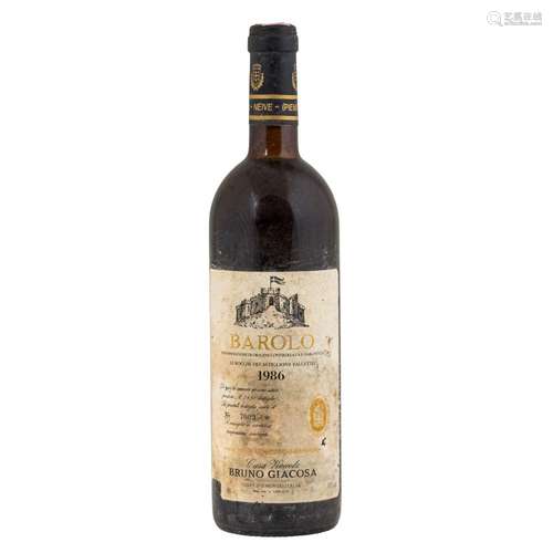 BRUNO GIACOSA BAROLO 1 Flasche LE ROCCHE DI CASTIGLIONE FALL...