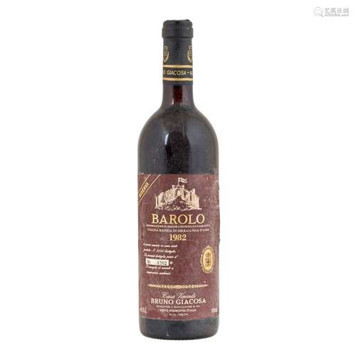 BRUNO GIACOSA BAROLO 1 Flasche COLLINA RIONDA DI SERRALUNGA ...