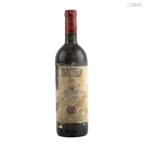 MARCHESI ANTINORI 1 Flasche TIGNANELLO 1981