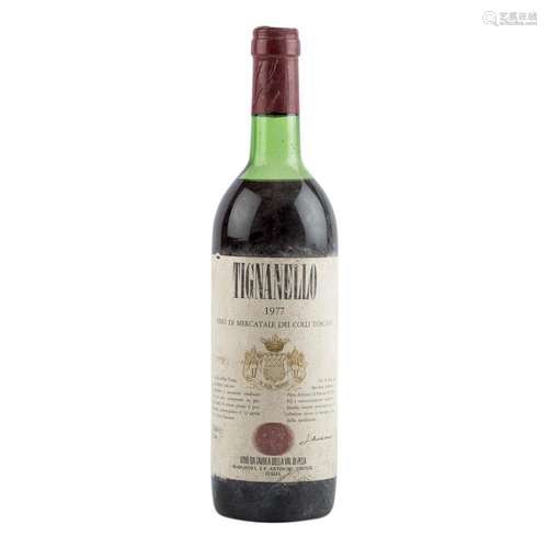 MARCHESI ANTINORI 1 Flasche TIGNANELLO 1977