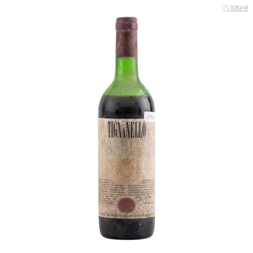 MARCHESI ANTINORI 1 Flasche TIGNANELLO 1971