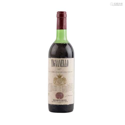 MARCHESI ANTINORI 1 Flasche TIGNANELLO 1977