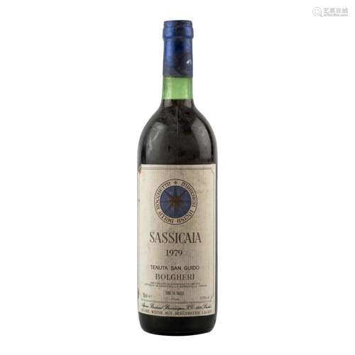 TENUTA SAN GUIDO 1 Flasche SASSICAIA 1979