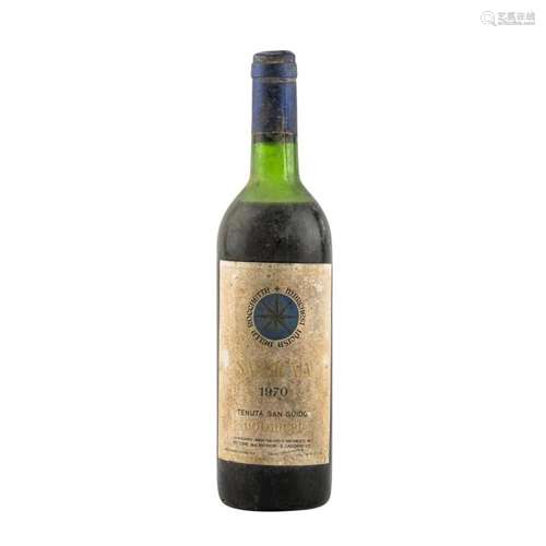 TENUTA SAN GUIDO 1 Flasche SASSICAIA 1970