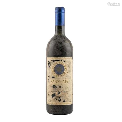 TENUTA SAN GUIDO 1 Flasche SASSICAIA 1988