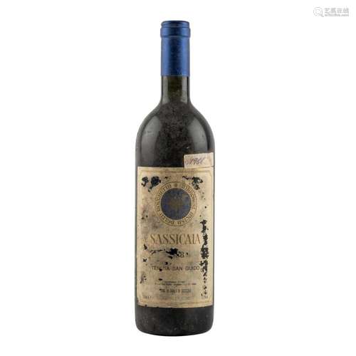 TENUTA SAN GUIDO 1 Flasche SASSICAIA 1988