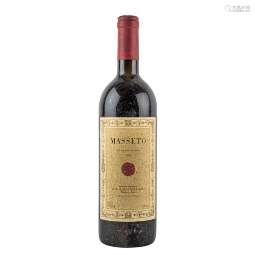 MASSETO 1 Flasche CRU SUPERIORE DI MERLOT 1987