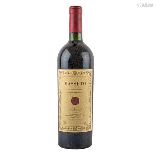 MASSETO 1 Flasche CRU SUPERIORE DI MERLOT 1988