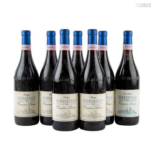 BARBARESCO 7 Flaschen CASCINA LUISIN 1999