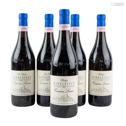 BARBARESCO 5 Flaschen CASCINA LUISIN 2007