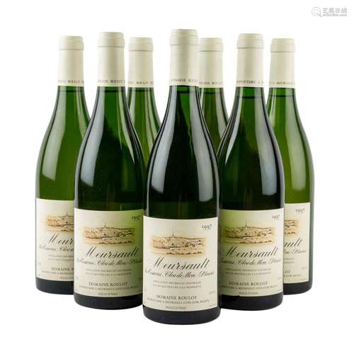 DOMAINE ROULOT 7 Flaschen MEURSAULT LES TESSONS CLOS DE MON ...