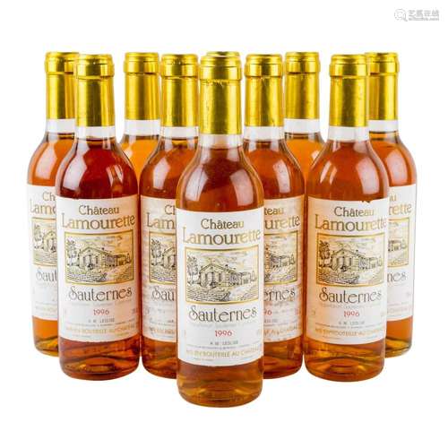 CHÂTEAU LAMOURETTE 10 Flaschen SAUTERNES 1996