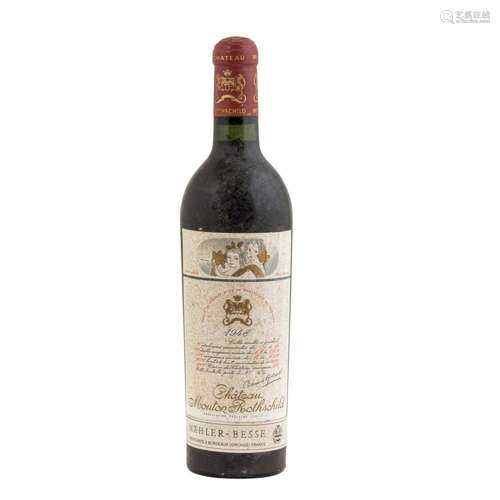 CHÂTEAU MOUTON 1 Flasche ROTHSCHILD 1948