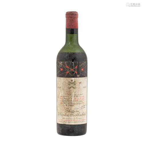 CHÂTEAU MOUTON 1 Flasche ROTHSCHILD 1959