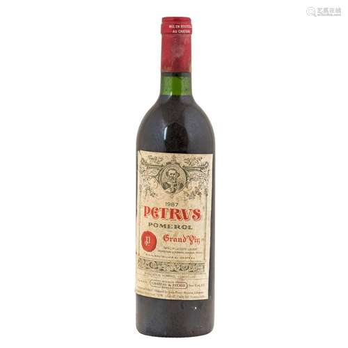 PETRUS 1 Flasche GRAND VIN 1987