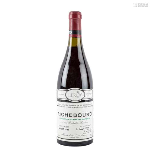 DOMAINE DE LA ROMANÉE-CONTI 1 Flasche RICHEBOURG 1988