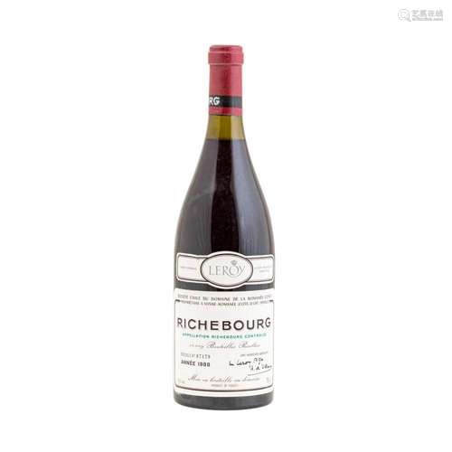 DOMAINE DE LA ROMANÉE-CONTI 1 Flasche RICHEBOURG 1988