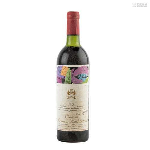 CHÂTEAU MOUTON 1 Flasche ROTHSCHILD 1975