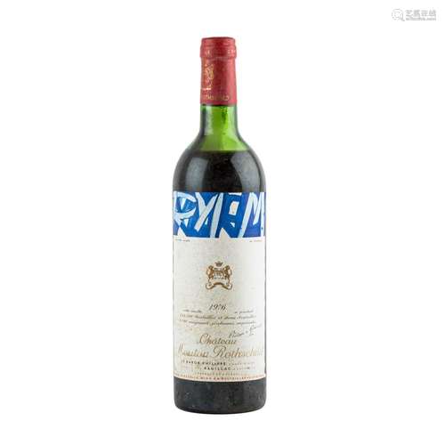 CHÂTEAU MOUTON 1 Flasche ROTHSCHILD 1976