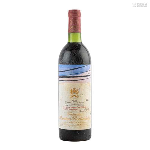 CHÂTEAU MOUTON 1 Flasche ROTHSCHILD 1980