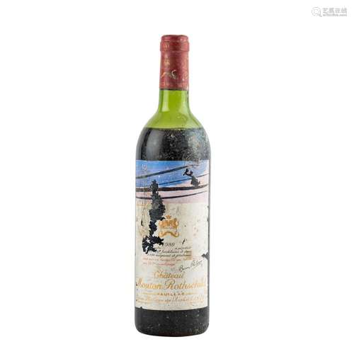 CHÂTEAU MOUTON 1 Flasche ROTHSCHILD 1980