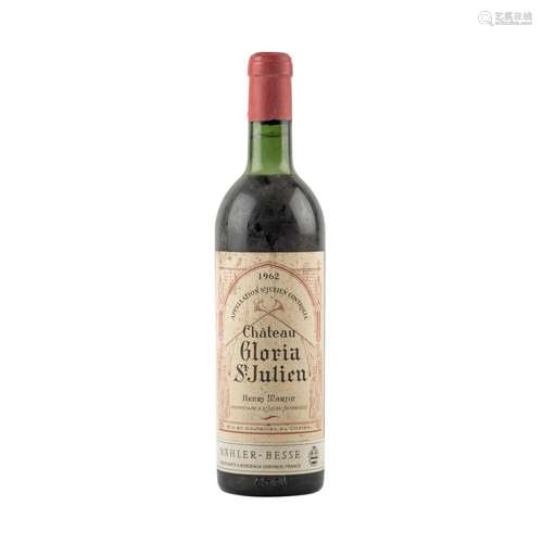 CHÂTEAU GLORIA 1 Flasche ST. JULIEN 1962