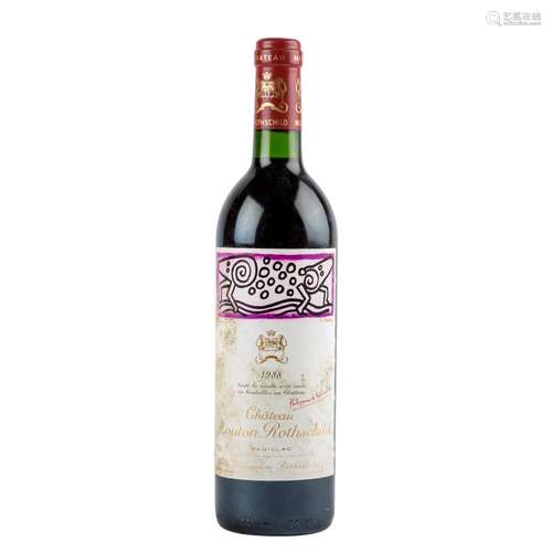 CHÂTEAU MOUTON 1 Flasche ROTHSCHILD 1988