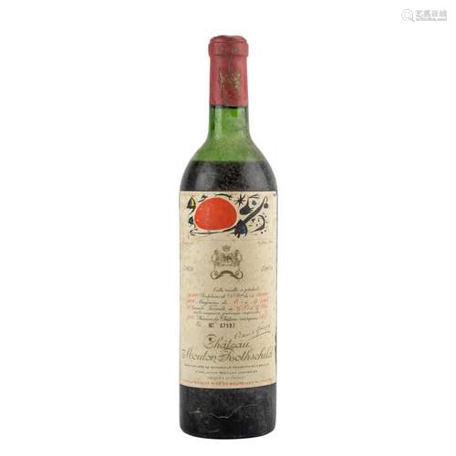 CHÂTEAU MOUTON 1 Flasche ROTHSCHILD 1969