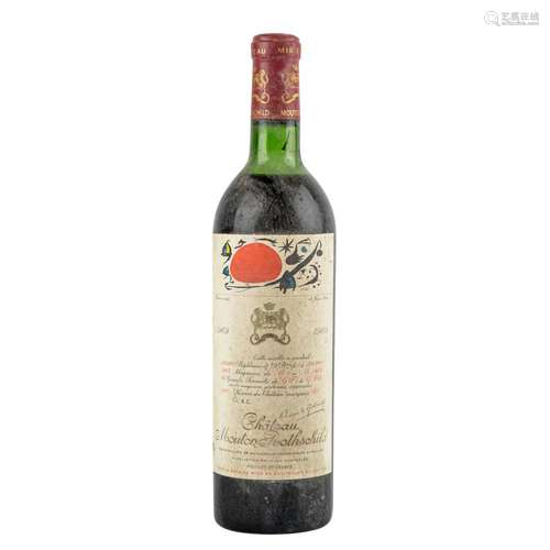 CHÂTEAU MOUTON 1 Flasche ROTHSCHILD 1969