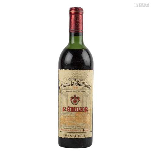 CHÂTEAU CANON-LA-GAFFELIÈRE 1 Flasche ST.EMILION 1961