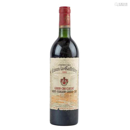 CHÂTEAU CANON-LA-GAFFELIÈRE 1 Flasche ST.EMILION 1985