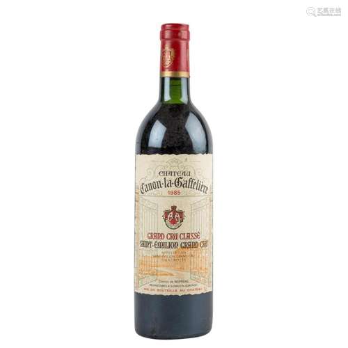 CHÂTEAU CANON-LA-GAFFELIÈRE 1 Flasche ST.EMILION 1985