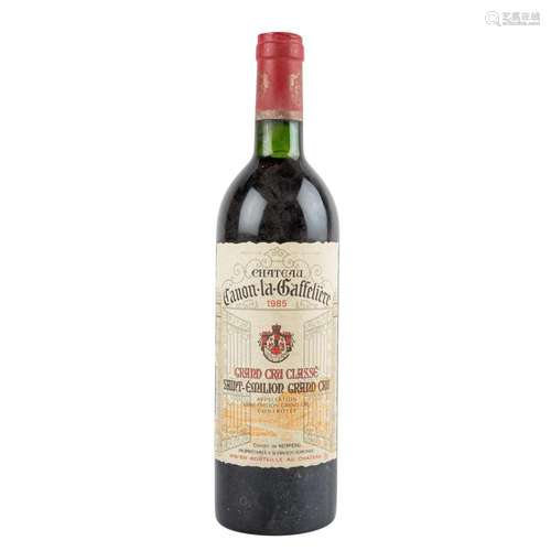 CHÂTEAU CANON-LA-GAFFELIÈRE 1 Flasche ST.EMILION 1985