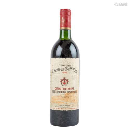 CHÂTEAU CANON-LA-GAFFELIÈRE 1 Flasche ST.EMILION 1985