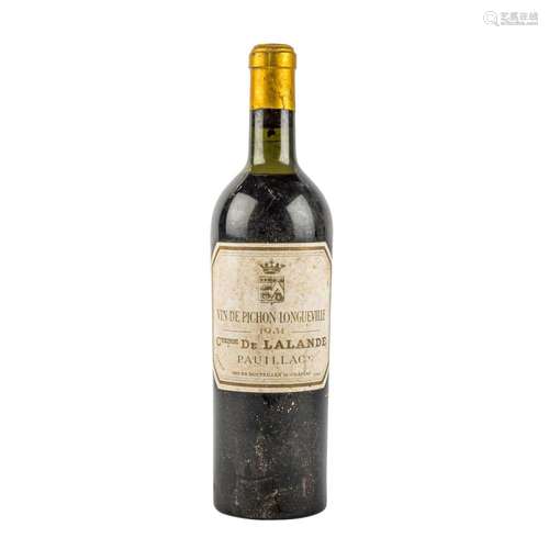 CHÂTEAU PICHON LONGUEVILLE 1 Flasche COMPTESSE DE LALANDE 19...