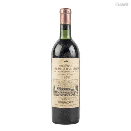 CHÂTEAU LA MISSION HAUT BRION 1 Flasche BORDEAUX 1958