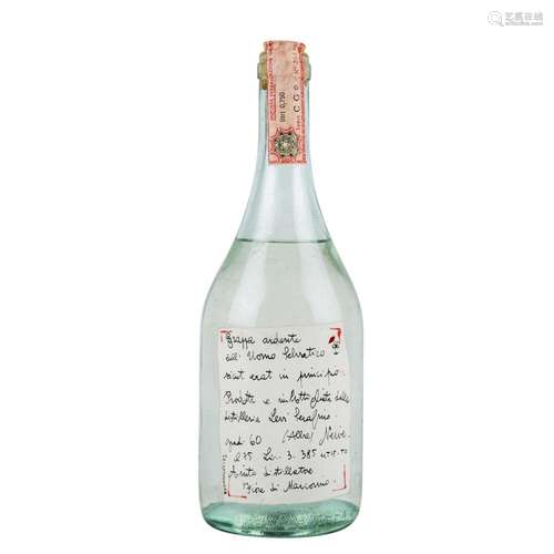 ROMANO LEVI 1 Flasche Grappa DESTILLERIE LEVI SERAFINO "...