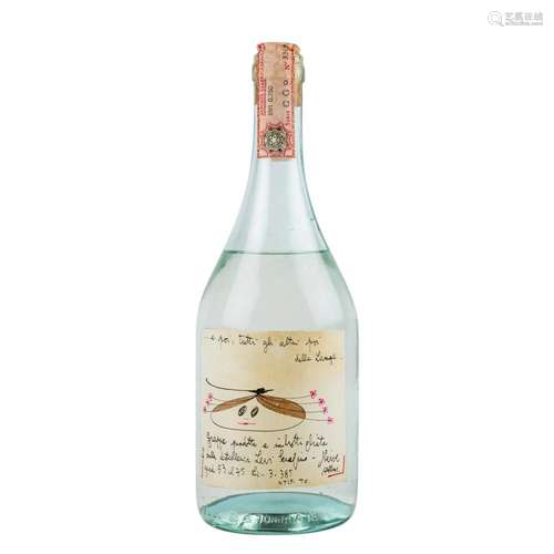 ROMANO LEVI 1 Flasche Grappa DESTILLERIE LEVI SERAFINO "...