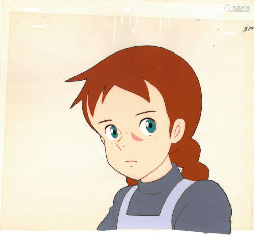 日本动画公司 「红发少女安妮」赛璐璐手稿 手稿 胶片