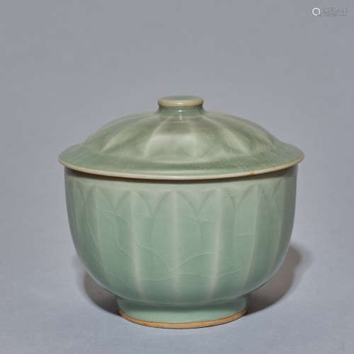 Song Dynasty,Ge Kiln bowl with cover