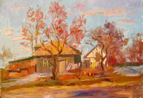 Oil painting Autumn colors Serdyuk Boris Petrovich