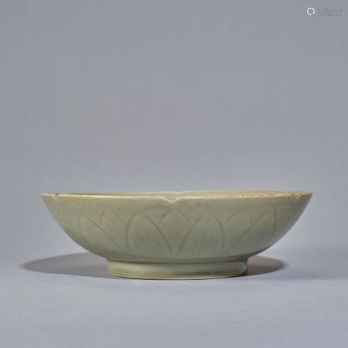 Song Dynasty,Ge Kiln Lotus leaf plate