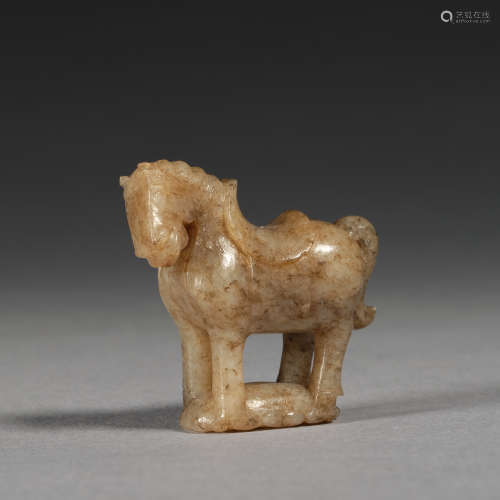 A small jade horse,Wariing states