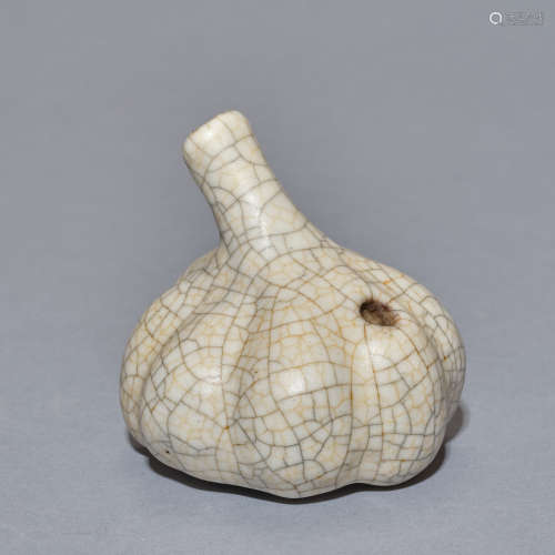 Song Dynasty,Ge Kiln vase incense Insert