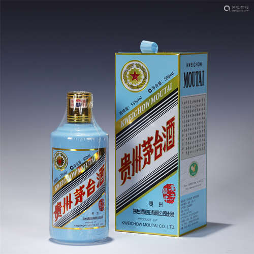 贵州茅台酒生肖酒—鼠 53%vol 500ml