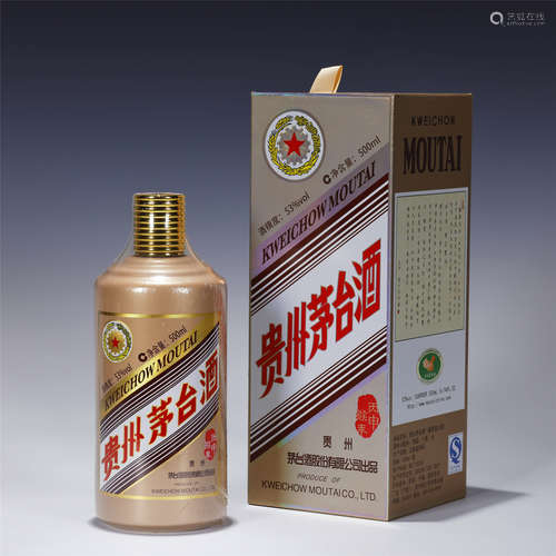 贵州茅台酒生肖酒—猴 53%vol 500ml