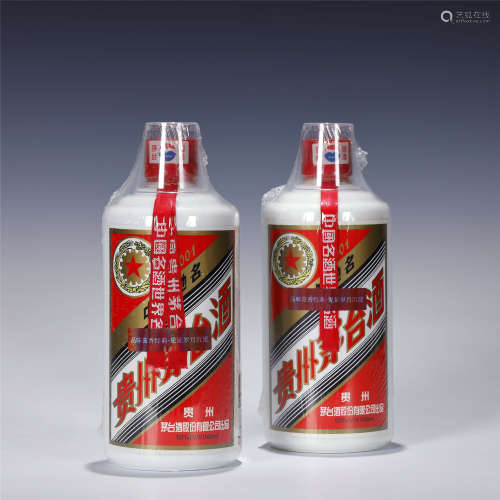 2001年 贵州茅台酒 53%vol 500ml